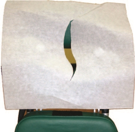 Headrest Sheets with Facial slit (12