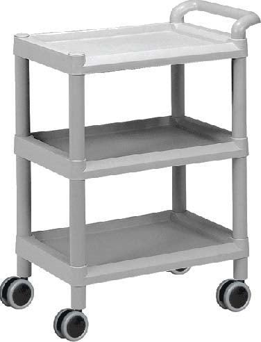 ABS Plastic Utility Cart: Small, No Drawer - CAM SUPPLY INC. DBA WABBO 