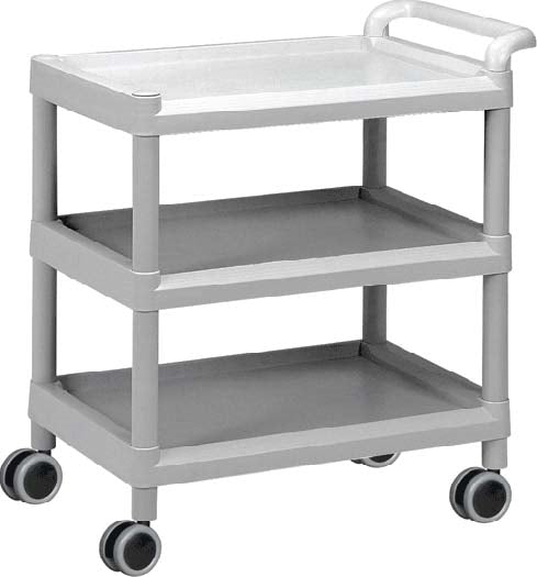 ABS Plastic Utility Cart: Large, No Drawer - CAM SUPPLY INC. DBA WABBO 