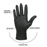 GORILLA - Black Exam Nitrile Gloves